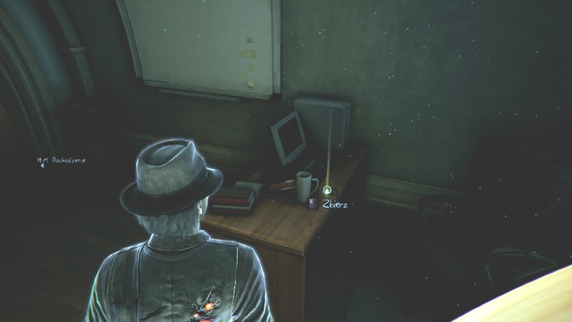 Someone left a mug on the desk. - Chapter 6 - Small cases - Side cases - Murdered: Soul Suspect - Game Guide and Walkthrough