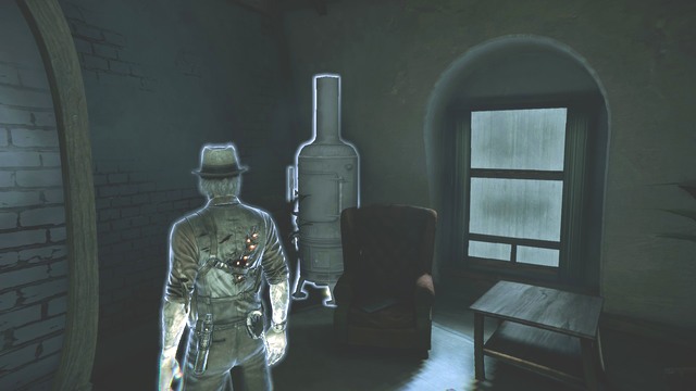 Unfortunately you cannot rest on the armchair. - Chapter 1 - Old Boilers - Collectibles - Murdered: Soul Suspect - Game Guide and Walkthrough