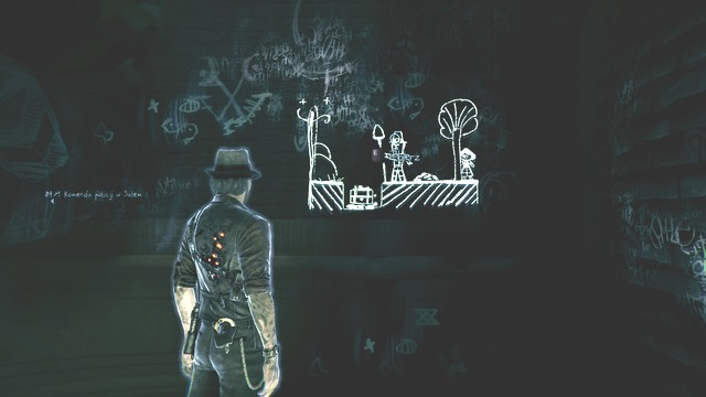 An encoded message from the other world. - Chapter 2 - Ghost Girls Messages Part 2 - Collectibles - Murdered: Soul Suspect - Game Guide and Walkthrough