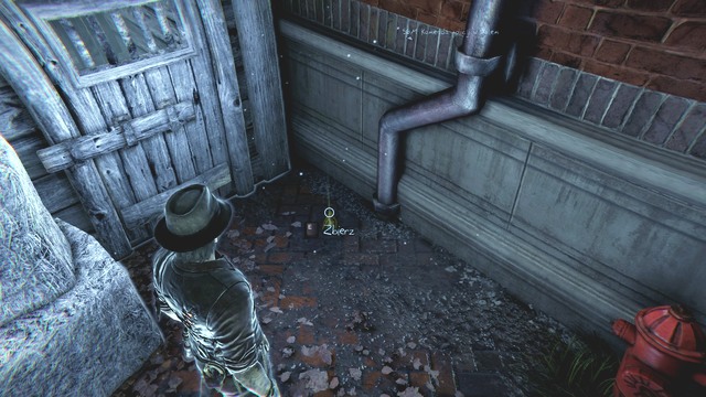 The note is located in the corner. - Chapter 2 - Info About My Killer - Collectibles - Murdered: Soul Suspect - Game Guide and Walkthrough