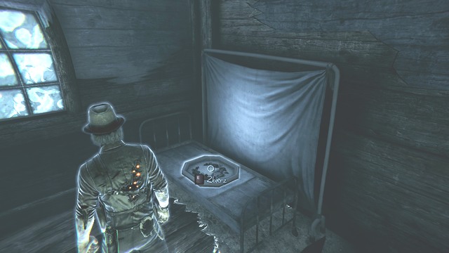 The bed looks rather Spartan. - Chapter 4 - Heirloom - Collectibles - Murdered: Soul Suspect - Game Guide and Walkthrough