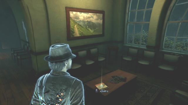 Nearby, on the wall, there is a painting. - Chapter 5 - Info About My Killer (5) - Collectibles - Murdered: Soul Suspect - Game Guide and Walkthrough