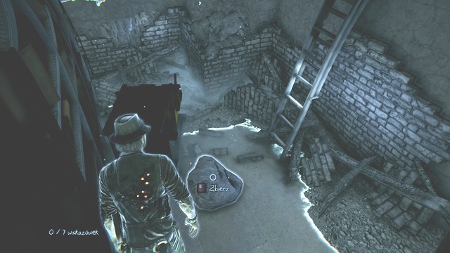 Close to the stones, there is a ladder. - Chapter 6 - Terror on the Tracks - Collectibles - Murdered: Soul Suspect - Game Guide and Walkthrough