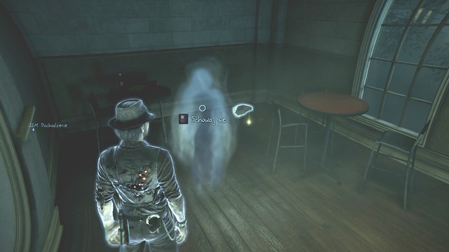 There is a white halo here. - Chapter 6 - Terror on the Tracks - Collectibles - Murdered: Soul Suspect - Game Guide and Walkthrough