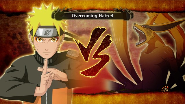 This is the final battle between Naruto and Kyuubi, who is training under the eye of Killer Bee on the Turtle Island - Overcoming Harted - Boss fights - Naruto Shippuden: Ultimate Ninja Storm 3 - Game Guide and Walkthrough