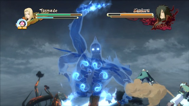 Susano has six seals on his chest, which you first have to destroy one by one - Bet the Future - Boss fights - Naruto Shippuden: Ultimate Ninja Storm 3 - Game Guide and Walkthrough