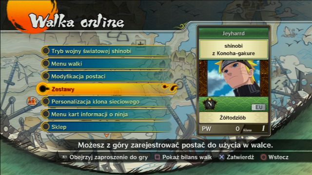 You begin with a zero ranking - by fighting with other players you can increase it. - Available game modes - Online gameplay - Naruto Shippuden: Ultimate Ninja Storm Revolution - Game Guide and Walkthrough