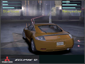 The first Mitsu in the game is a little faster car than Mazdas - Tuner cars - CARS - Need for Speed Carbon - Game Guide and Walkthrough
