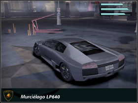 This Murcielago has 6,5 liter engine with 640 brake horse power - Bonus cars - part 2 - CARS - Need for Speed Carbon - Game Guide and Walkthrough