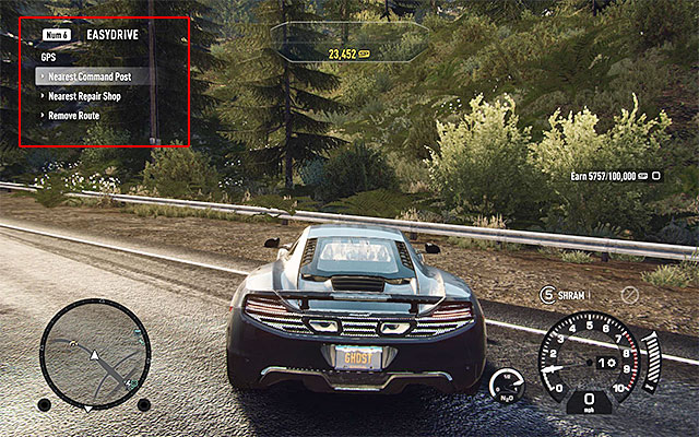 EasyDrive allows you to program a route to one of important points without need to open a world map - Navigating through the game world - Basic information - Need for Speed Rivals - Game Guide and Walkthrough