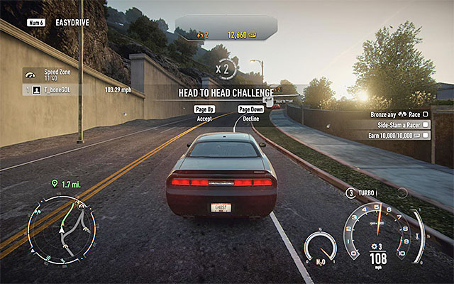 Head to Head events do not appear in fixed points on the world map, because they are connected with other sport cars in the game world, controlled either by AI or other players - Head to Head Races - Racer career - Need for Speed Rivals - Game Guide and Walkthrough