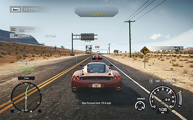 In addition to elimination of successive racers in Interceptor and Hot Pursuit events, you can also encounter them while free driving in the game world and in this case they do not appear in strictly defined areas of the world map - Racers encountered in free drive - Cop career - Need for Speed Rivals - Game Guide and Walkthrough