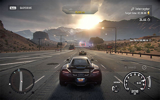 Help yourself with pursuit technologies and do not let the chased car to increase the distance between your vehicles - Events - Cop career - Need for Speed Rivals - Game Guide and Walkthrough