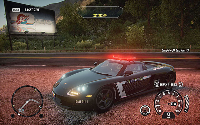 Sample version of Porsche Carrera GT - List of police cars - Cop career - Need for Speed Rivals - Game Guide and Walkthrough