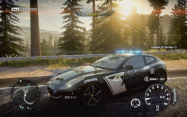 Sample version of Ferrari FF - List of police cars - Cop career - Need for Speed Rivals - Game Guide and Walkthrough