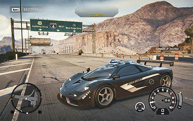 Sample version of McLaren F1 LM - List of police cars - Cop career - Need for Speed Rivals - Game Guide and Walkthrough