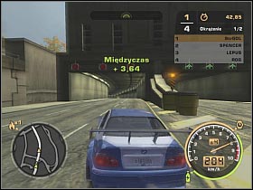 The last segments of the lap will require you to pass through several corners - Prologue - Career - Need for Speed: Most Wanted - Game Guide and Walkthrough
