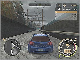 After you reach the second part of the freeway use the arrows to help you navigate to your destination - Black List #14 - Taz - Career - Need for Speed: Most Wanted - Game Guide and Walkthrough