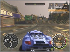 You might want to consider using the shortcut located on your right, however this is not necessary - Black List #2 - Bull - Career - Need for Speed: Most Wanted - Game Guide and Walkthrough