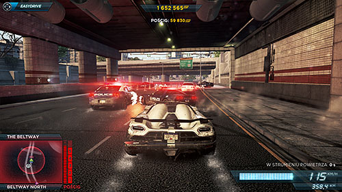 As the pursuit goes on, better and faster cars, for which it is be easier to catch up with you, start to appear - Pursuit - Event types - Need for Speed: Most Wanted (2012) - Game Guide and Walkthrough
