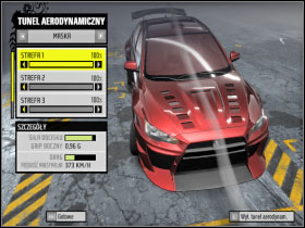 5 - Changing car settings (tuning) - Basic Information: - Need For Speed: ProStreet - Game Guide and Walkthrough