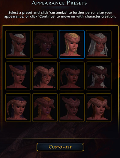 Although appearance does not affect general gameplay it is worth remembering that playing PvP could be better with smaller character (it will be harder to target you in the crowd) or if you are interested in playing dungeons as a tank it could be wise to create hero with big posture so healers will - Character creation - First steps - Neverwinter - Game Guide and Walkthrough