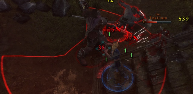 In every fight you can see different numbers floating around your hero, companion, and the enemy, they are the damage and healing values along with various markings - Combat - Game basics and exploration - Neverwinter - Game Guide and Walkthrough