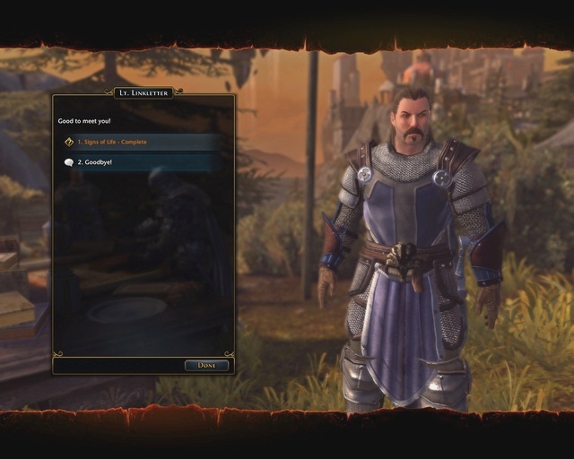 Dialog box choices are marked in different colors - Quests - Neverwinter - Game Guide and Walkthrough
