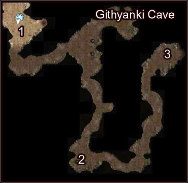 At (2) there's a construct that you fought in Githyanki hideout in Neverwinter - Githyanki Cave / Inner Complex - The Githyanki Pursuit - Neverwinter Nights 2 - Game Guide and Walkthrough