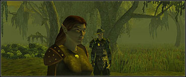 Take Elanee with you and go to the Circle of the Mere - Circle of the Mere - Alliances - Neverwinter Nights 2 - Game Guide and Walkthrough