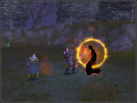 Once you're there, you'll first have to fight the Animus Elemental, which is the evil (ahm, evil-er) version of Qara that you saw in one of the cut-scenes some time ago - Meeting with Sydney - Shadow Reavers - Neverwinter Nights 2 - Game Guide and Walkthrough