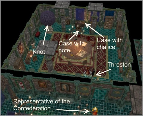 Talk to Threstonem Arundel - Side Quests - After the quest: Unexpected Message - Side Quests - Neverwinter Nights 2: Mysteries of Westgate - Game Guide and Walkthrough