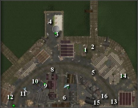 1 - Locations - Harbor Loop - Locations - Neverwinter Nights 2: Mysteries of Westgate - Game Guide and Walkthrough