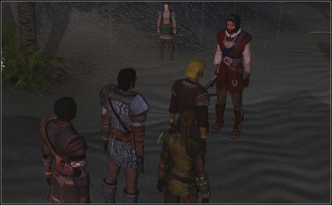 Your ship has wrecked and you along with your companions and few other survivors are stranded on a beach in some unknown land - Samarach - Main quests - part 1 - Samarach - Neverwinter Nights 2: Storm of Zehir - Game Guide and Walkthrough