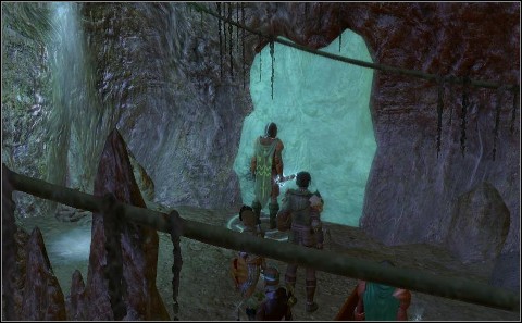 Try to open the onyx door - Sword Coast - Locations - Other - part 1 - Sword Coast - Neverwinter Nights 2: Storm of Zehir - Game Guide and Walkthrough