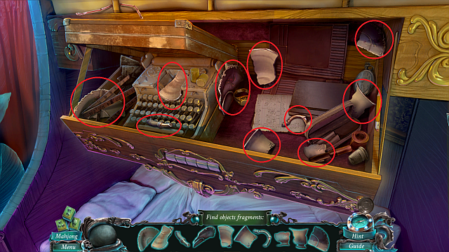 Find all of the marked items - Hidden Items - Puzzles - Nightmares from the Deep: The Sirens Call - Game Guide and Walkthrough