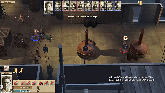 The fight in the factory may be quite challenging. Focus on eliminating individual enemies effectively and taking cover. - Baltic ave - Act I - Omerta: City of Gangsters - Game Guide and Walkthrough