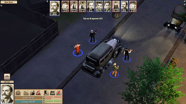Defeating the thugs shouldn't be any problem to you. - Kentucky Ave - Act II - Omerta: City of Gangsters - Game Guide and Walkthrough