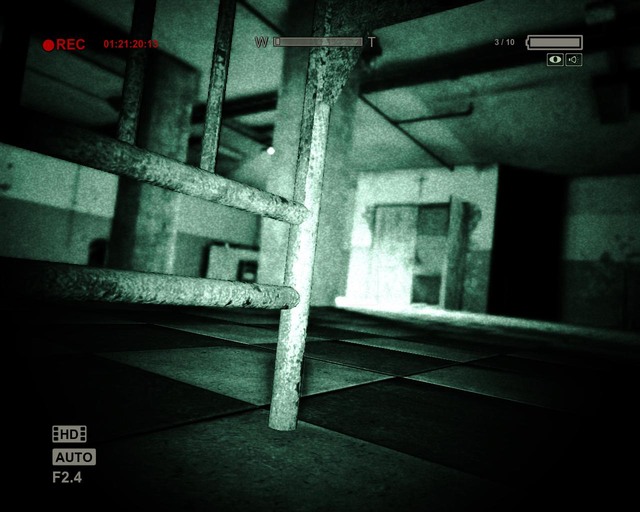 Numerous times in the game, you'll be forced to hide from your enemies and move towards your destination on a step-by-step basis - Survival Guide - Outlast - Game Guide and Walkthrough