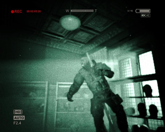 The video camera is the game's secondary survival tool - Survival Guide - Outlast - Game Guide and Walkthrough