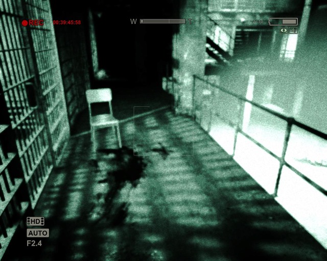 This the chair the guy who jumps you was sitting on - Prison Block - Walthrough - Outlast - Game Guide and Walkthrough