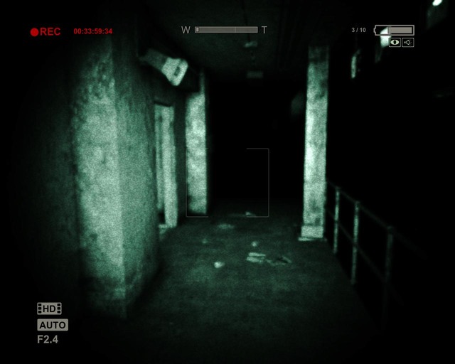 Look around for an open grate on the left - Prison Block - Walthrough - Outlast - Game Guide and Walkthrough