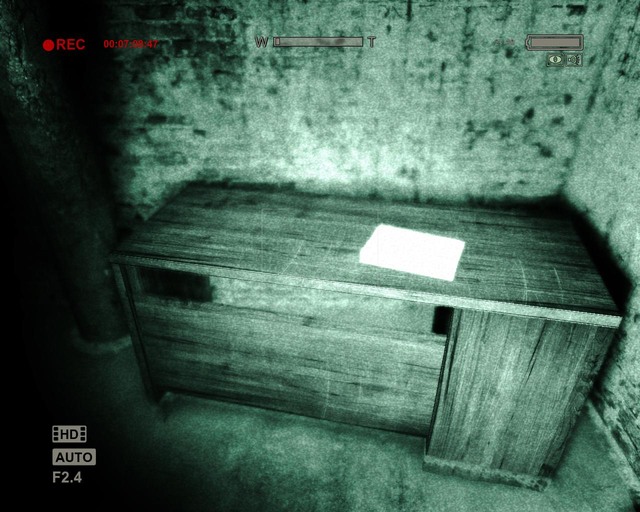 In the basement, near the gap in the wall - Administration Block - Collectibles - Documents - Outlast - Game Guide and Walkthrough