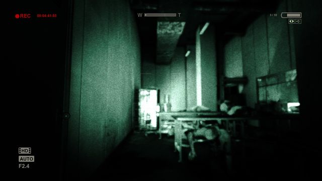 The canteen, only the cook is still at work - Underground lab/Hospital - Game Walkthrough - Outlast: Whistleblower - Game Guide and Walkthrough
