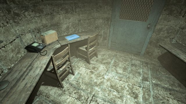 On the desk, behind the basketball court - Documents - Outlast: Whistleblower - Game Guide and Walkthrough