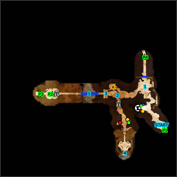 Map key - Main quests - Everlight Temple Outskirts - Main quests - Overlord II - Game Guide and Walkthrough