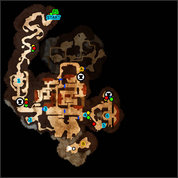 Map key - Main quests - Everlight Town - Main quests - Overlord II - Game Guide and Walkthrough