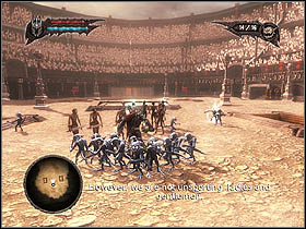 Walk into the arena with your army - Main quests - Empire Arena - Main quests - Overlord II - Game Guide and Walkthrough