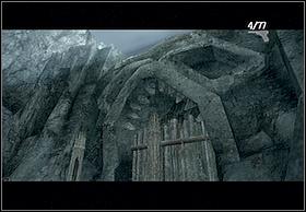 Next, go down the cliff with your crew onto the beach where a weird, wooden construction and a gate in a concrete skull is located - Skull Island - Walkthrough - Peter Jacksons King Kong - Game Guide and Walkthrough