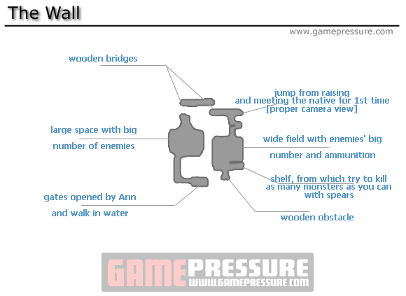 1 - The Wall - Walkthrough - Peter Jacksons King Kong - Game Guide and Walkthrough